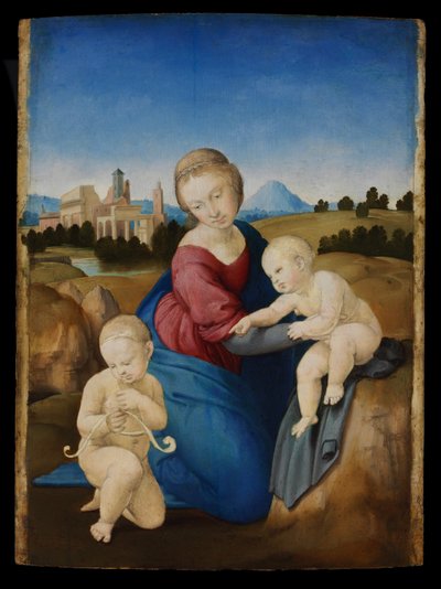 Madone et Enfant avec le Petit Saint Jean - Raffaello Sanzio Raphael